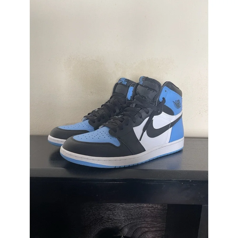 Nike Air Jordan 1 Retro High OG UNC Toe University Blue/Black/White DZ5485-400 - Picture 3 of 12